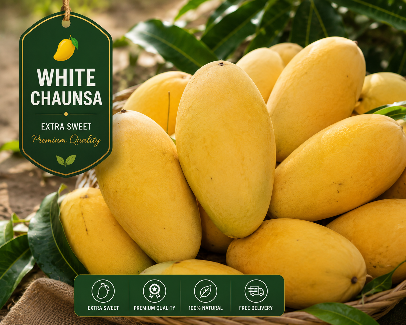 White Chaunsa Mangoes
